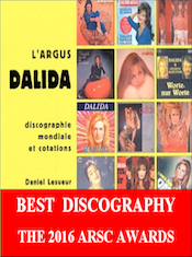 Argus Dalida : Discographie Mondiale et Cotations